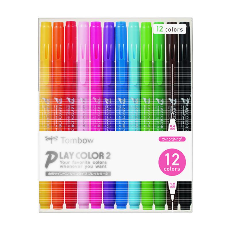 筆記具 GCB-011 水性サインペンTP 12Cパック トンボ鉛筆