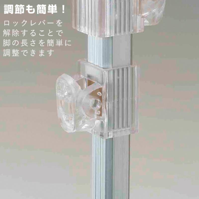 売場備品 クリアアルミイーゼル 701S LPT701S 友屋