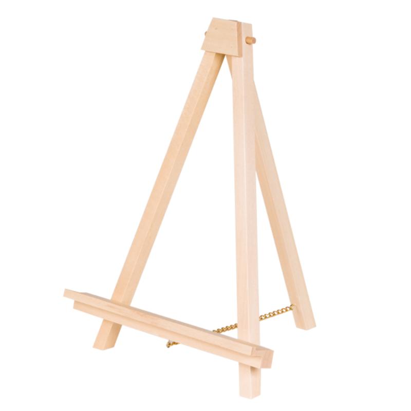 売場備品 ミニカラーイーゼル ナチュラル 友屋
