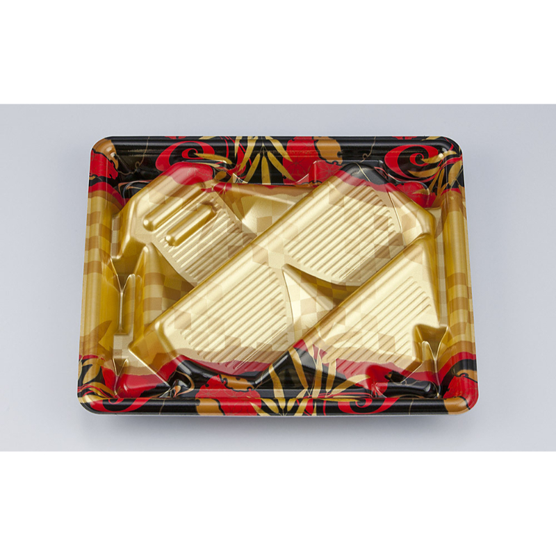 刺身容器 SF冴盛段K19-17 うず笹 本体 シーピー化成