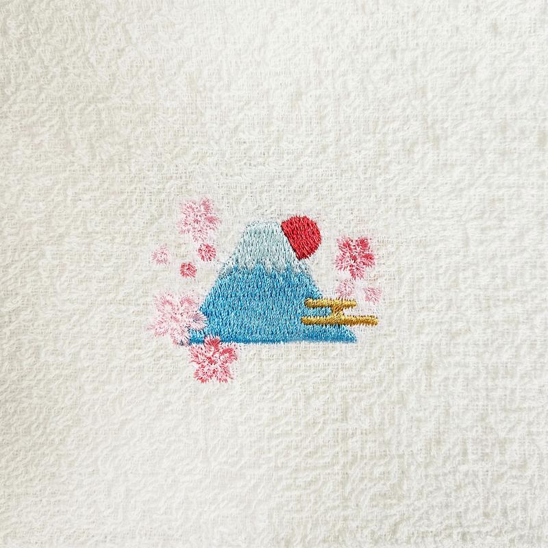 タオル 富士山刺繍タオル 御年賀 1セット10枚 今村紙工