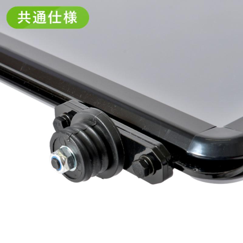 スタンド看板 グリップT ローリングベーススタンド B1 黒 友屋