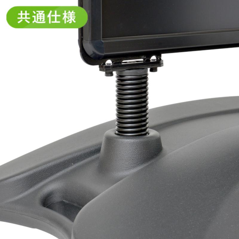 スタンド看板 グリップT ローリングベーススタンド B1 黒 友屋