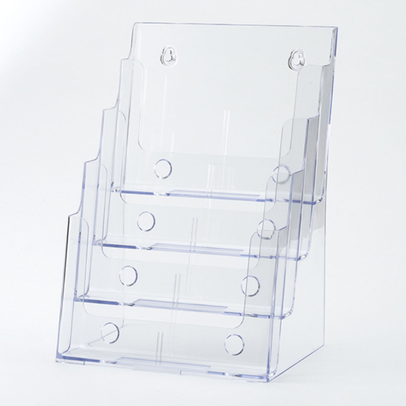 売場備品 カタログケース A4 4段 T774 友屋