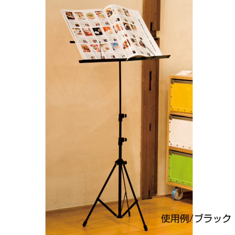 POPスタンド 楽譜スタンド ブラック 友屋