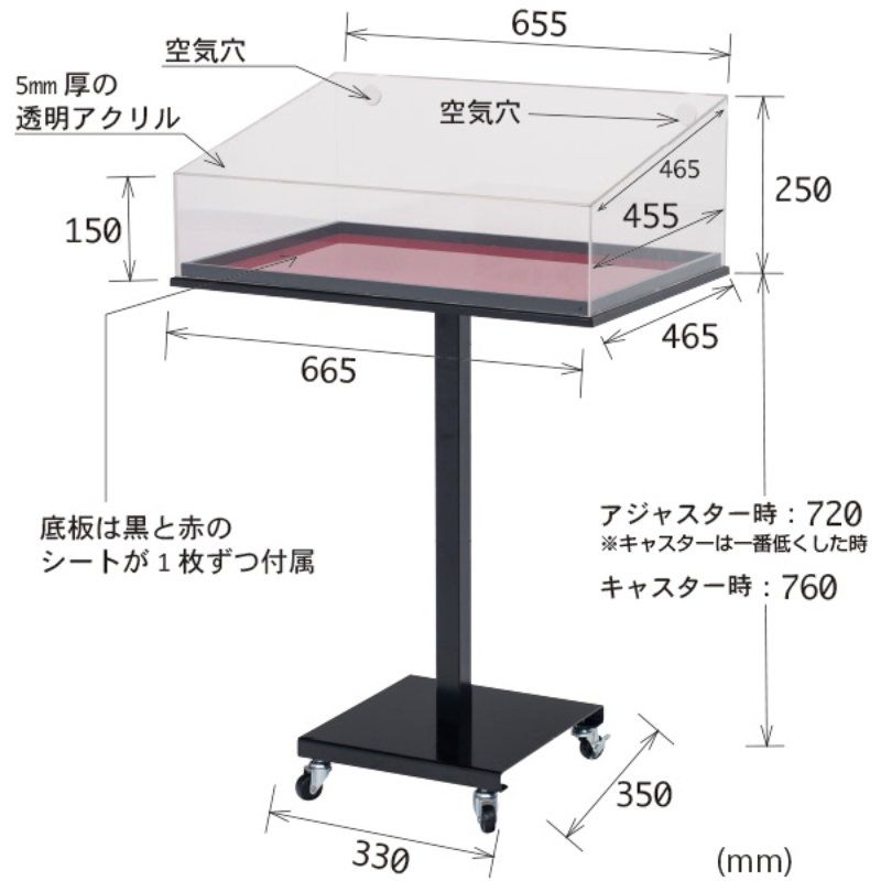 売場備品 新サンプルケーススタンド 友屋