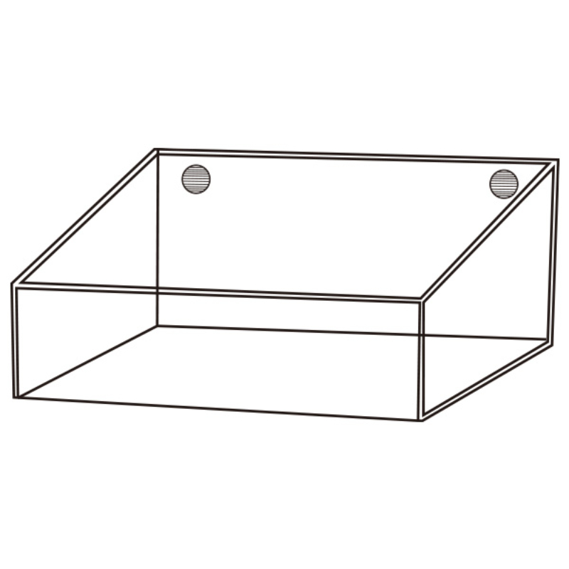 売場備品 新サンプルケーススタンド用アクリルケース 友屋