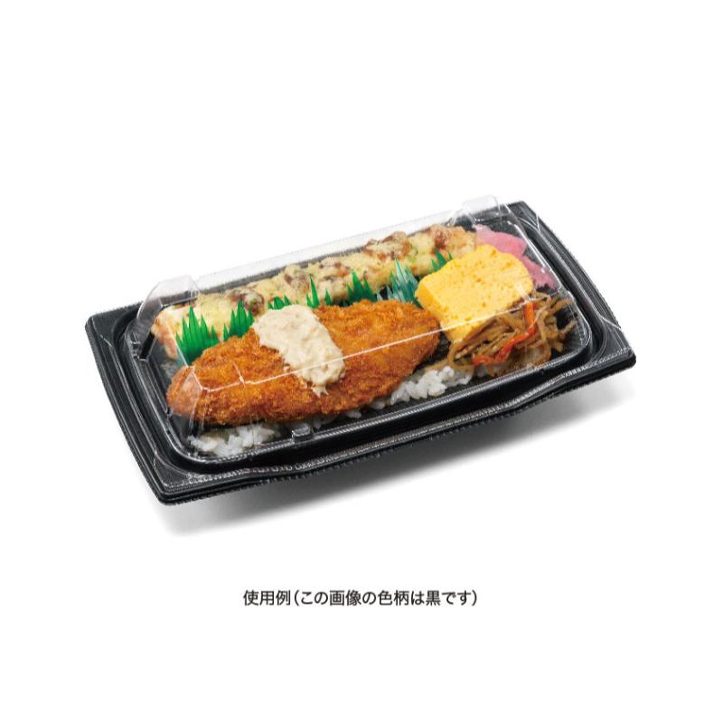 どんぶり容器 バイオ 勝盛重 22-12BA みめよし朱 リスパック