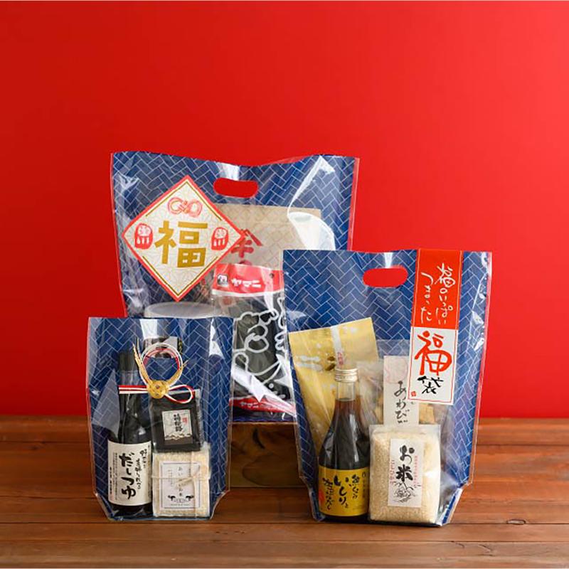 ラッピング用品 JT-OSBS 和模様スタンドバッグ-S/ひがき(30枚) ヘッズ