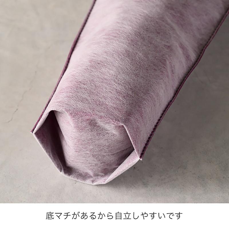 ラッピング用品 DFW-TBL 2重不織布ギフトバッグ-L/ワインレッド(10枚) ヘッズ