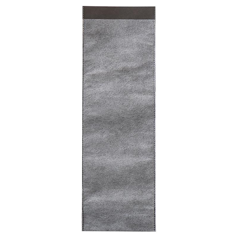 ラッピング用品 DFD-TBL 2重不織布ギフトバッグ-L/ダークグレー(10枚) ヘッズ