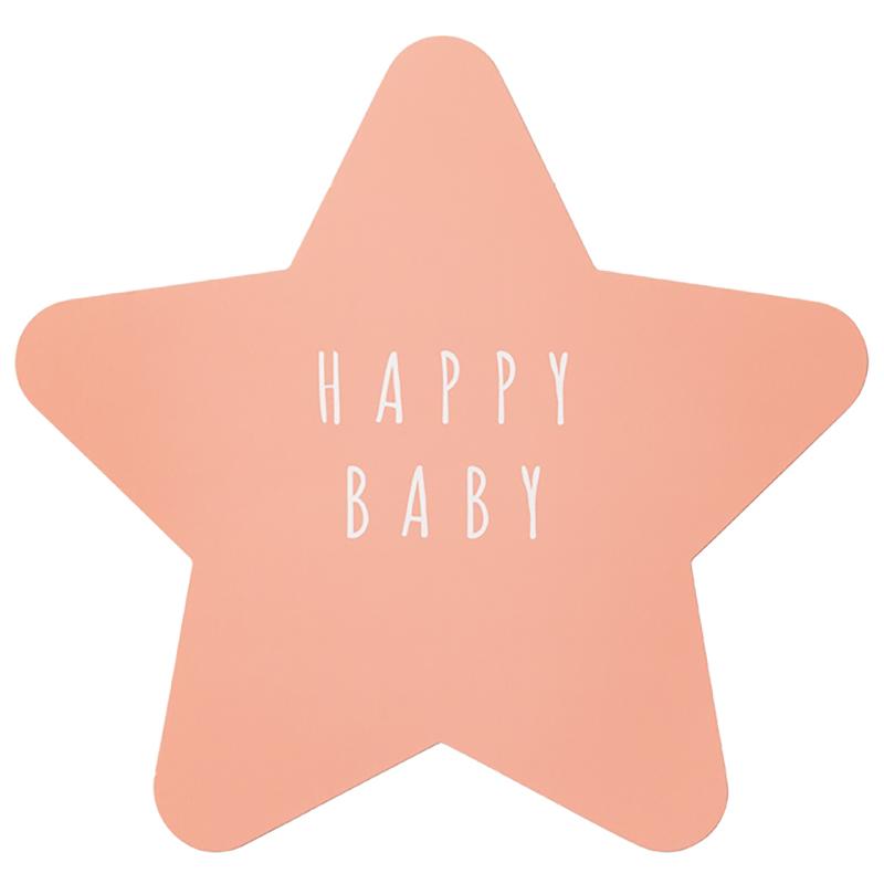 贈答用飾り MGM-C6 メッセージギフトカード-6/スターHAPPYBABY(30枚) ヘッズ