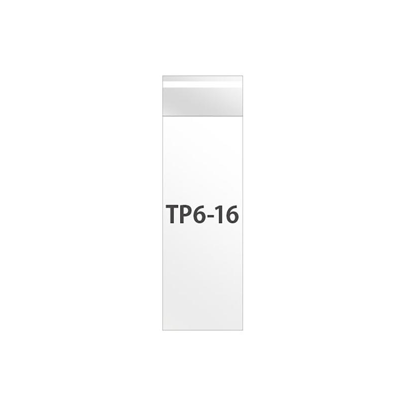 TP6-16 テープ付OPP袋60mm×160mm(100枚) ヘッズ