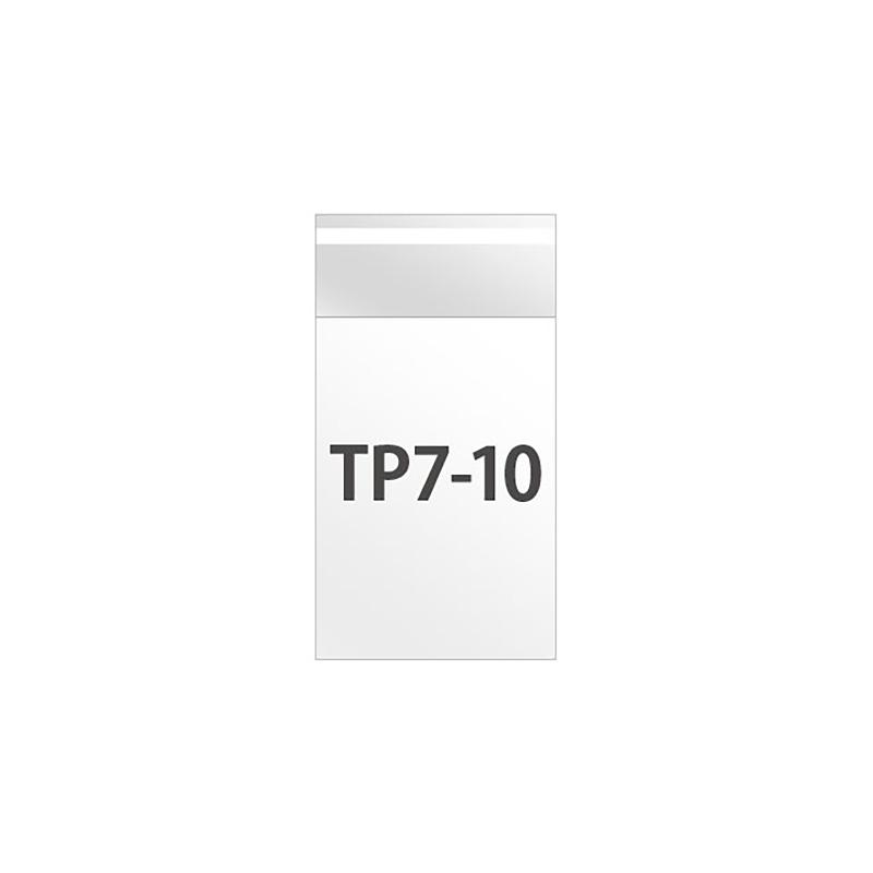TP7-10 テープ付OPP袋70mm×100mm(100枚) ヘッズ