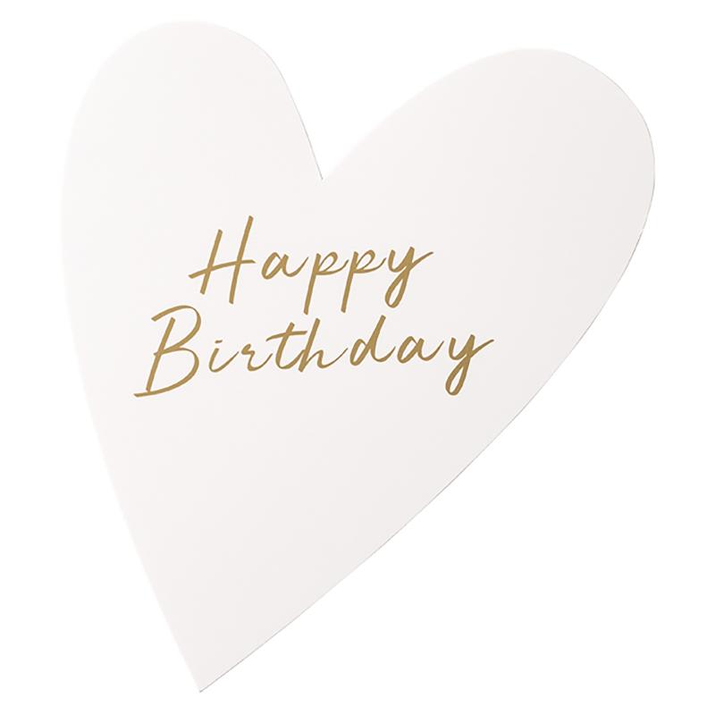 贈答用飾り MGM-C1 メッセージギフトカード-1/ハートHBD(30枚) ヘッズ