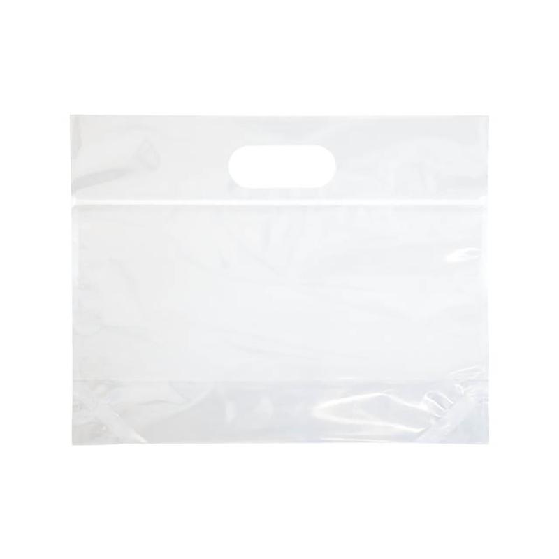 ラッピング用品 M-ZSW 無地ジップ付バッグ-SW(30枚) ヘッズ