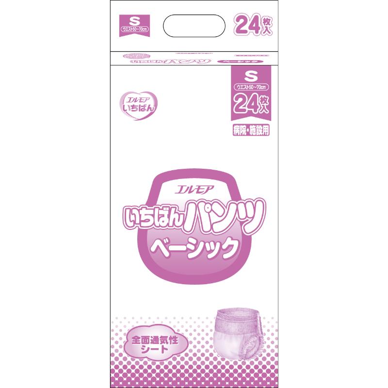 【介護/医療】紙おむつ いちばんパンツベーシックS24枚 カミ商事