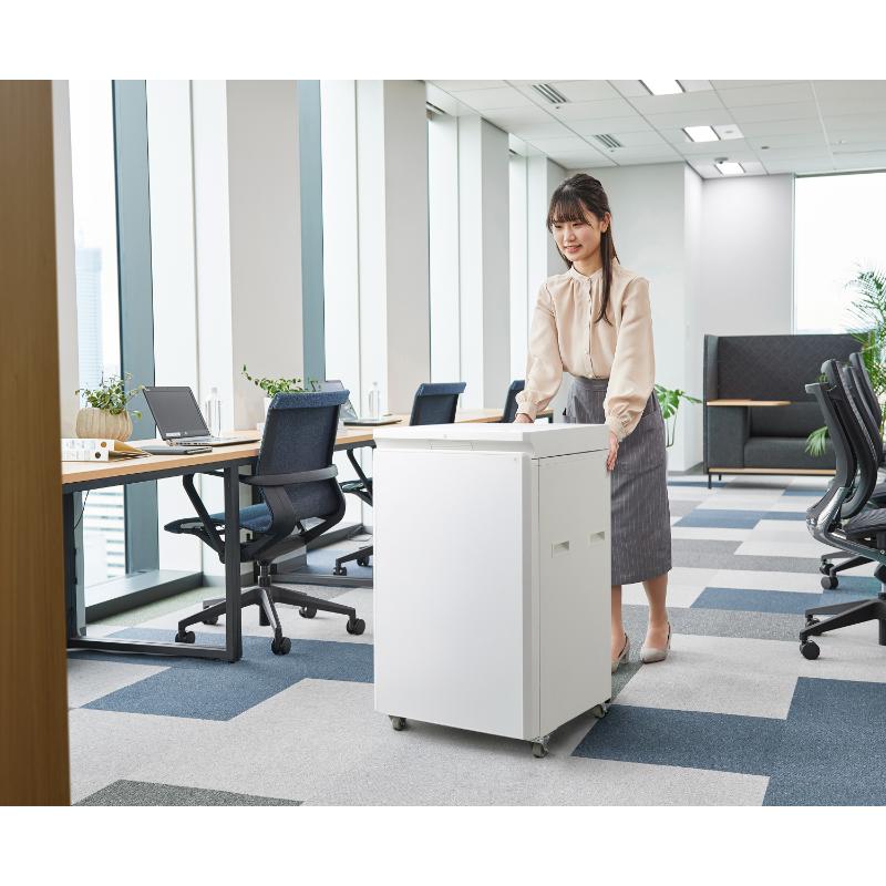 事務用品 A3オートフィードシュレッダーAFS3350C-W アイリスオーヤマ