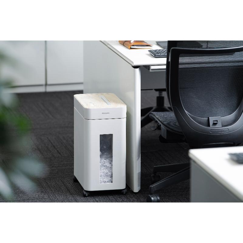 事務用品 オフィスシュレッダーOS-A17C-W アイリスオーヤマ