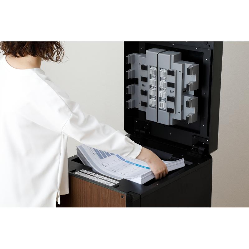 事務用品 A3オートフィードシュレッダーAFS3350C-B アイリスオーヤマ