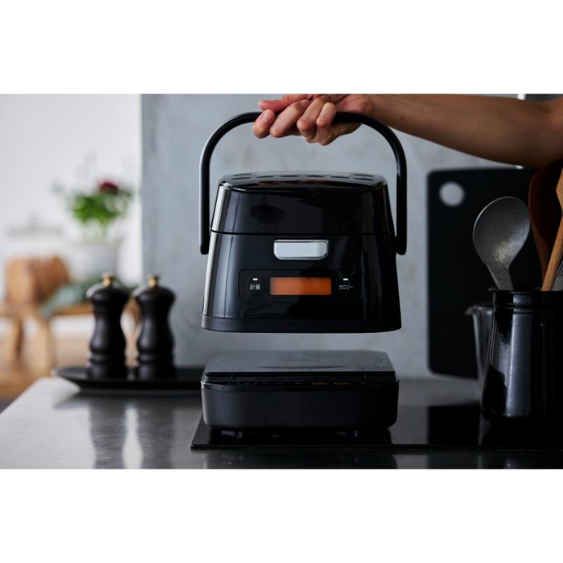 炊飯器 銘柄量り炊き IHジャー炊飯器 3合(分離式)RC-IM30-B アイリスオーヤマ