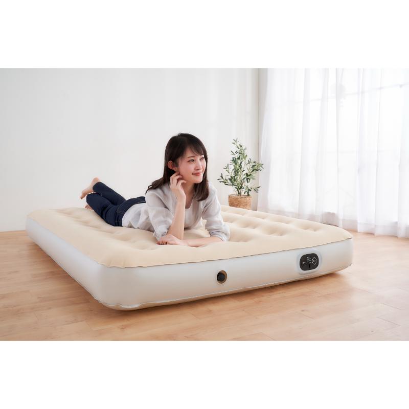 防災用品 電動エアーベッド ダブルEAB-D アイリスオーヤマ