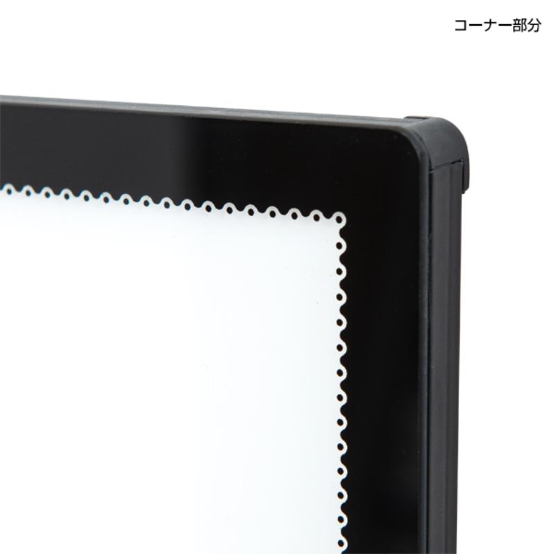 売場備品 ウルトラスリムライトパネル A1 ブラック 友屋