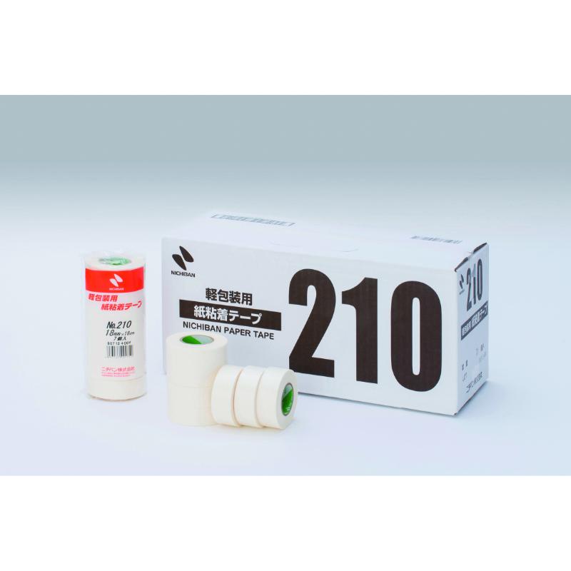 事務用品 紙粘着テープNo.210 12×18 ニチバン