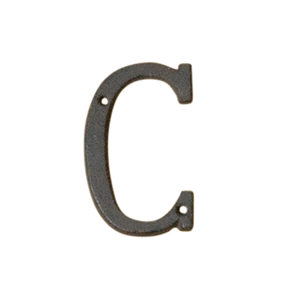 切文字 アイアンアルファベット C 友屋
