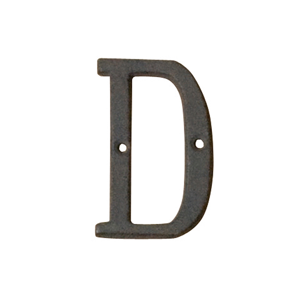 切文字 アイアンアルファベット D 友屋