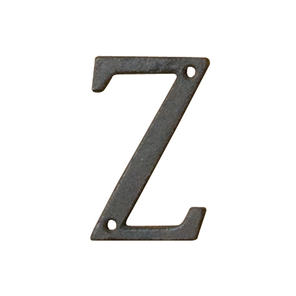 切文字 アイアンアルファベット Z 友屋