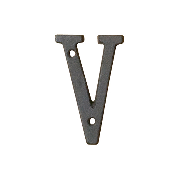 切文字 アイアンアルファベット V 友屋