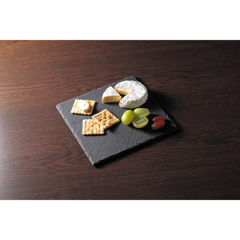 食器 マルチスレートプレート21×21cm パール金属