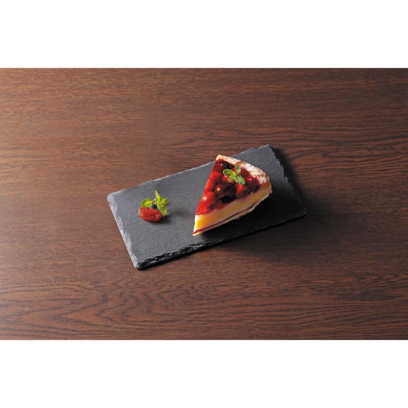 食器 マルチスレートプレート23×12cm パール金属