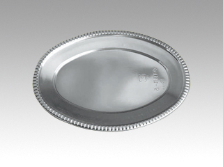 オードブル容器 DX小判皿 K-5 BK(800) 中央化学