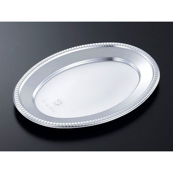 オードブル容器 DX小判皿 K-6 BK(500) 中央化学