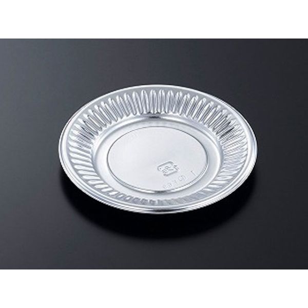 オードブル容器 DX丸皿 K-1 BK(1800) 中央化学