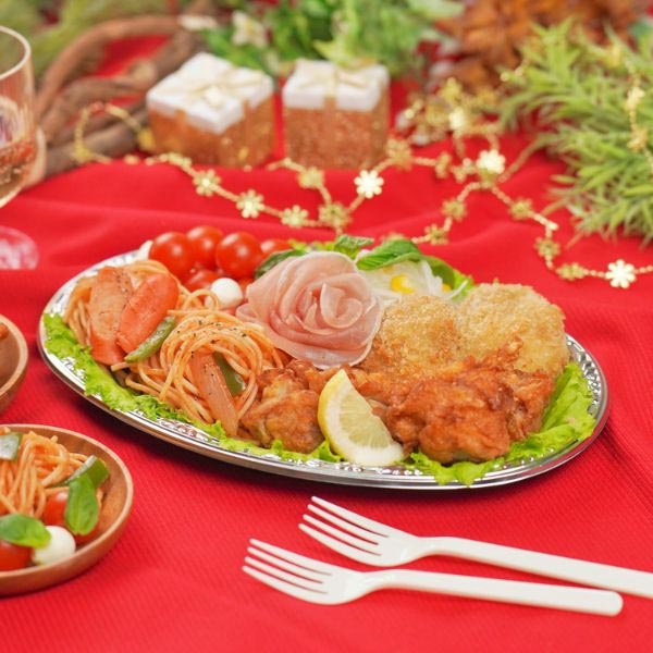 オードブル容器 DXプラッター290B (400) 中央化学