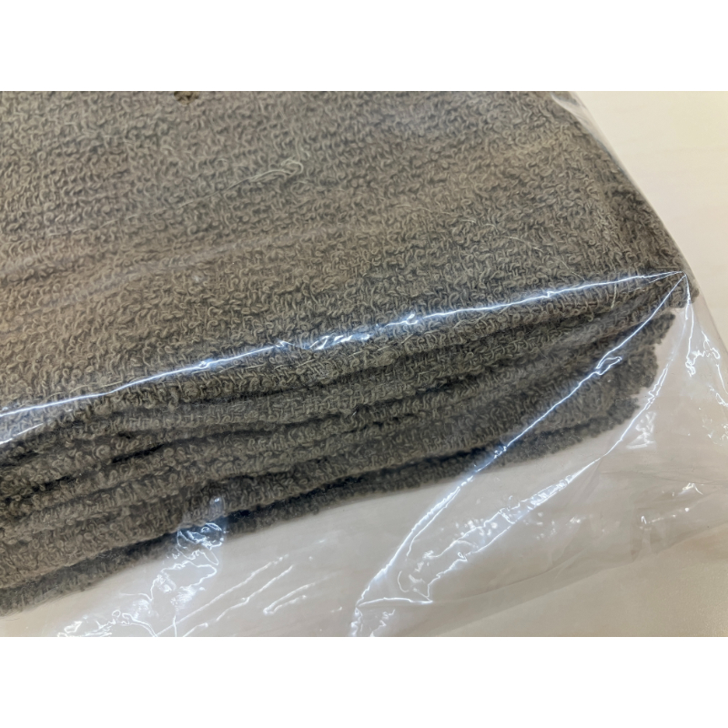 【訳アリアウトレット品！】カラーぞうきん(裸)30g ブラウン ベトナム産 中村