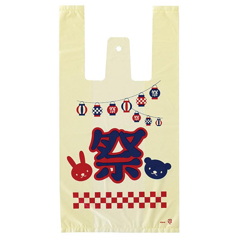 レジ袋 MTR-S 祭レジバッグ-S(100枚) ヘッズ