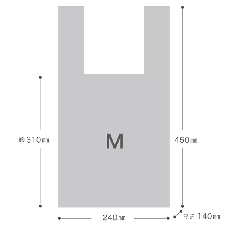 レジ袋 MTR-M 祭レジバッグ-M(100枚) ヘッズ