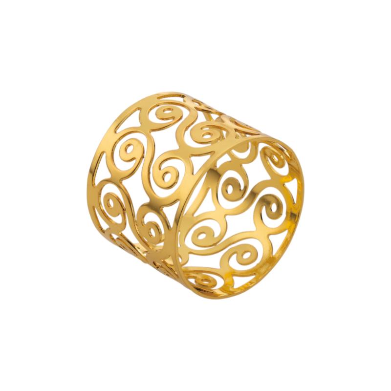 ナフキン立て MK ナフキンリング NR-04-G 金メッキ付 トーダイ