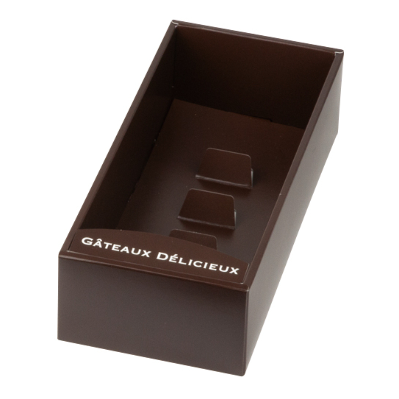 ギフト箱 ドゥミセックギフトS ブラウン ヤマニパッケージ