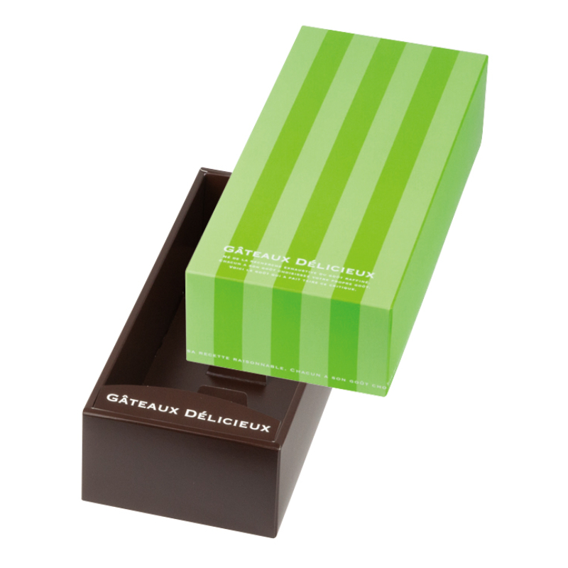 ギフト箱 ドゥミセックギフトS グリーン ヤマニパッケージ