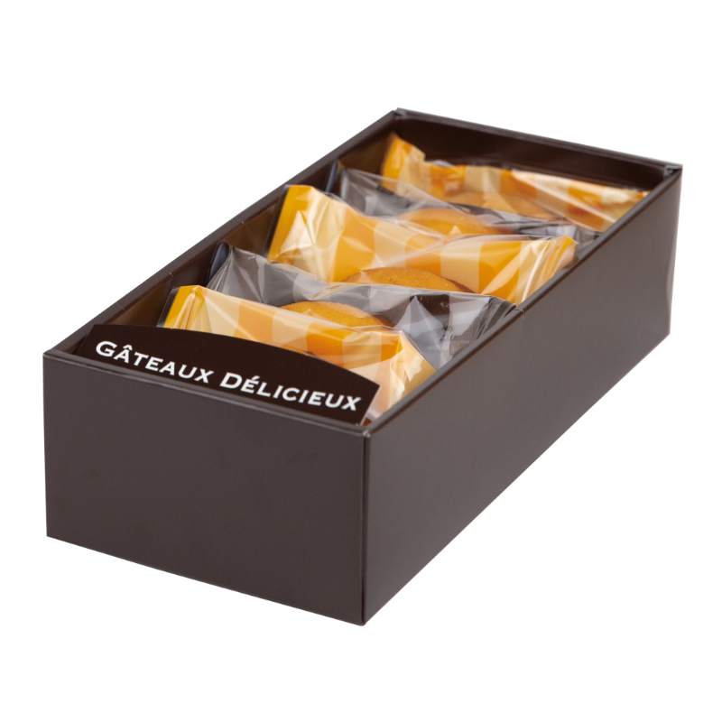 ギフト箱 ドゥミセックギフトS オレンジ ヤマニパッケージ