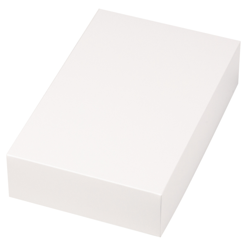 ギフト箱 グロスホワイトBOX65 10ヶ ヤマニパッケージ