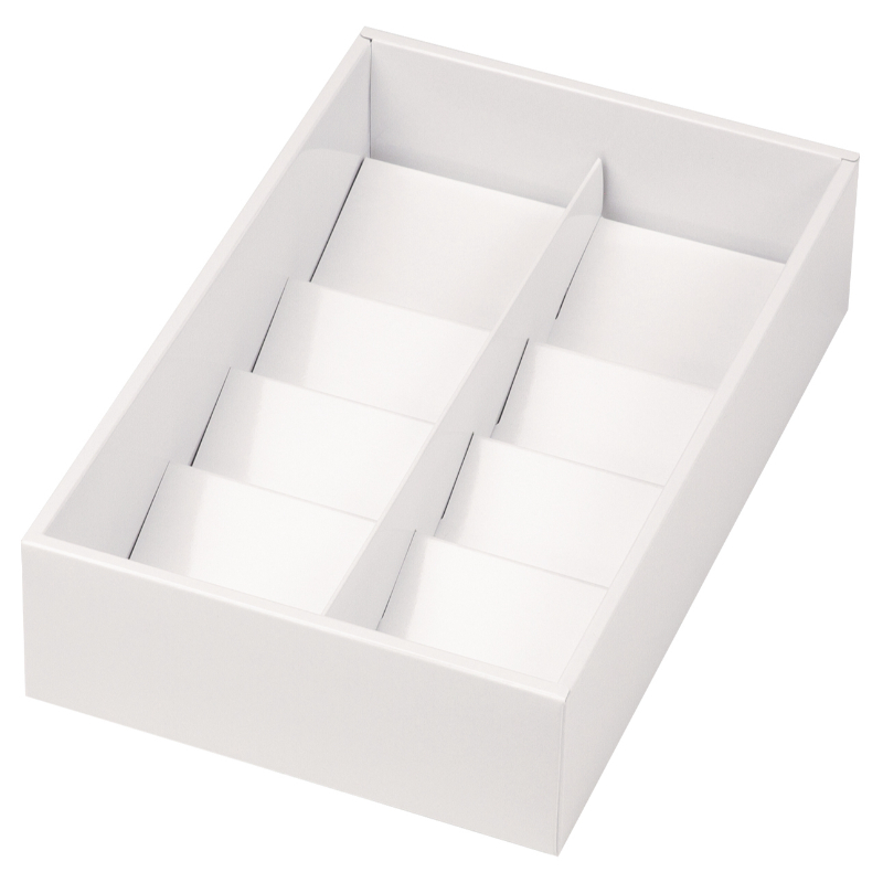 ギフト箱 グロスホワイトBOX65 10ヶ ヤマニパッケージ