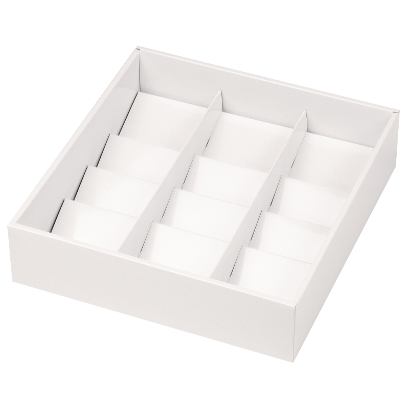 ギフト箱 グロスホワイトBOX65 15ヶ ヤマニパッケージ