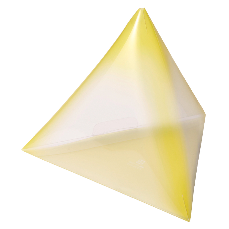 ギフト箱 カラフルテトラ イエロー ヤマニパッケージ