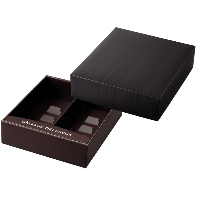 ギフト箱 ドゥミセックギフト ノワールM ヤマニパッケージ